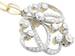 Gold Victorian Diamond Pendant for Sale