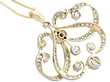 Gold Victorian Diamond Pendant for Sale reverse 