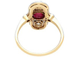 Edwardian Ruby and Diamond Dress Ring