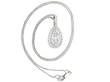 2.2 carat Pear Cut Diamond Pendant 