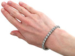 Old Cut Antique Diamond Bracelet Wearing Image