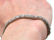 Antique Diamond Bracelet being worn