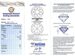 Diamond Bracelet certificate