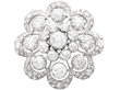 Large Victorian Diamond Brooch for Sale