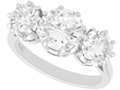 Vintage Three Stone Engagement Ring for Sale