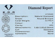 Vintage Three Stone Engagement Ring certificate 