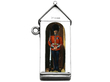 Victorian Silver and Enamel Sentry Box Vesta Case