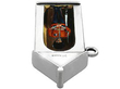 Victorian Silver and Enamel Box Vesta Case