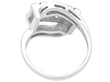 Emerald Cut Diamond Twist Ring