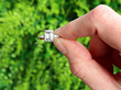 Emerald Cut Engagement Ring Platinum