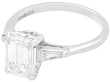 Diamond And Platinum Ring