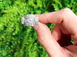 Art Deco Diamond Dress Ring Platinum Outside
