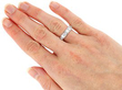 2.8 Carat Diamond Eternity Ring wearing