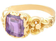 Rare Pale Amethyst Ring 