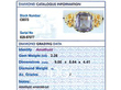 Rare Pale Amethyst Ring grading card