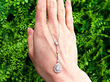 Edwardian Diamond Drop Necklace outside