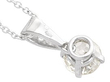 Old European Cut Diamond Pendant reverse 