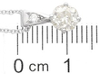 Old European Cut Diamond Pendant size
