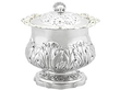 Large Sterling Silver Mustard Pot UK