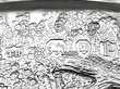 Victorian Mug in Sterling Silver Decoration