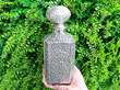 Indian Silver Cologne Bottle outside 