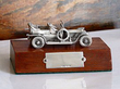vintage sterling silver car model 
