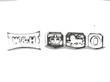 Oval Silver Serving Tray hallmarks 