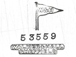 Tray with Handles hallmarks 