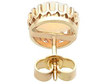 Gold Opal Stud Earrings UK