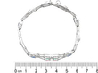 Sapphire Emerald and Diamond Bracelet size