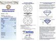 Sapphire Emerald and Diamond Bracelet certificate 