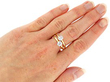Antique Two Stone Diamond Ring Wearing