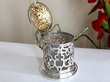 Victorian silver mustard pot 