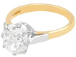 2.58 Carat Diamond Solitaire Engagement Ring