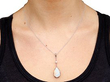 Opal Pendant being worn