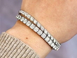 Diamond Bracelets being worn