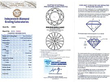 Diamond Bracelet certificate