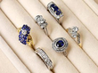 Solitaire Style Diamond Dress Ring Display