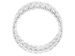 3 Row Diamond Eternity Band