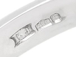Vintage Large Diamond Cluster Ring hallmarks 