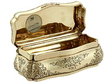 Gold Snuff Box  open
