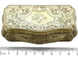 German Gold Snuff Box Size