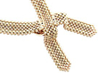 Vintage Gold Necklace with Rubies reverse 