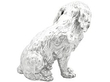 Silver Dog Sugar Box for Sale