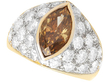 Marquise Brown Diamond Ring for Sale