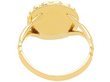 Garnet Ring in Yellow Gold