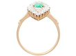emerald diamond ring