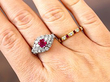 Ruby and Diamond Eternity Ring