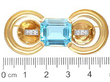 aquamarin brooch measurements