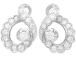1930s Diamond Earrings Platinum